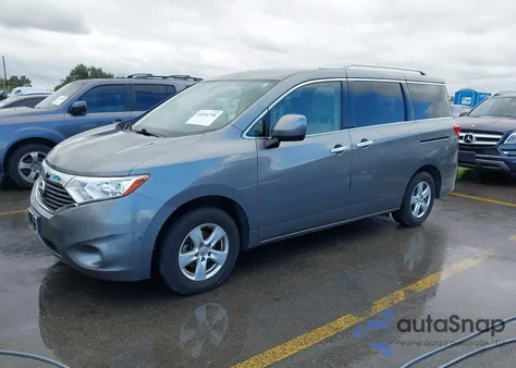 2017 Nissan Quest Sv from USA, damaged, VIN JN8AE2KP5H9165680